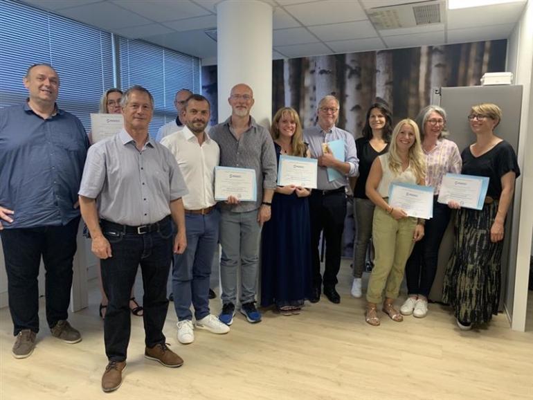 Remise des diplômes de la formation des dirigeants de l'académie UNEA