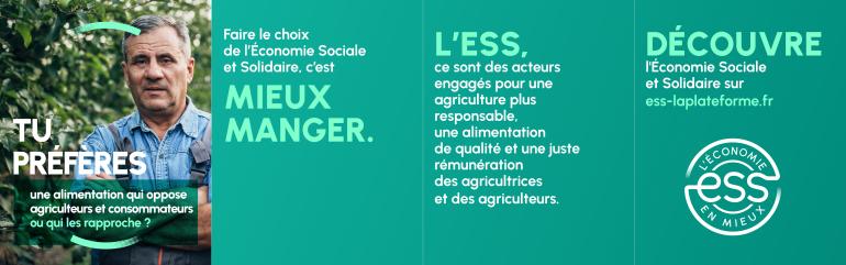 « ESS – L’ÉCONOMIE EN MIEUX » - Alimentation