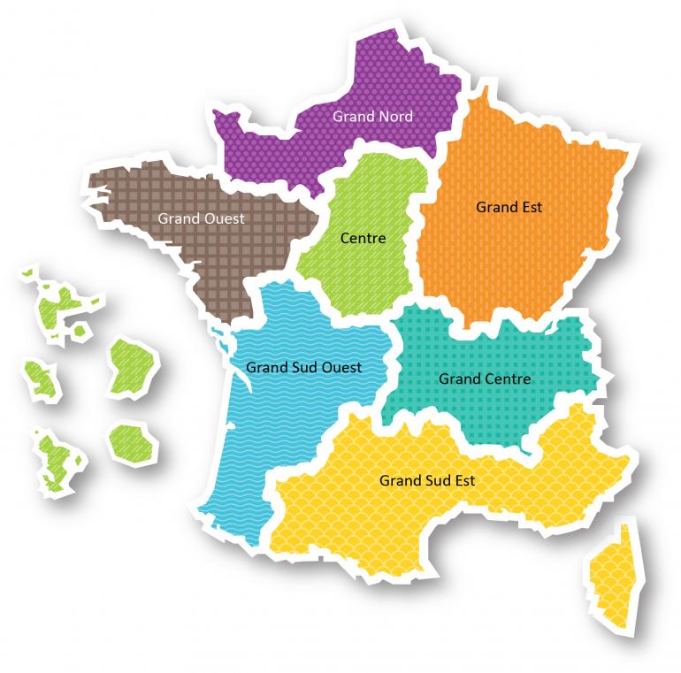 régions de l ouest