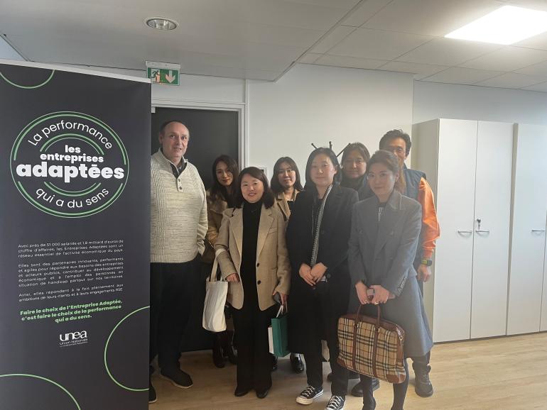 Réception par l'UNEA de la délégation coréenne de KEAD