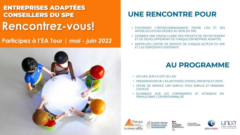 Un EA tour pour aider les Entreprises Adaptées à mieux recruter