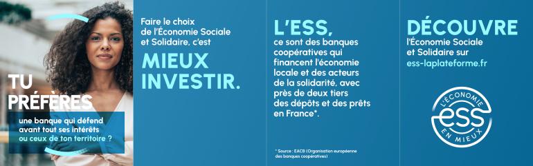 « ESS – L’ÉCONOMIE EN MIEUX »  - Finance