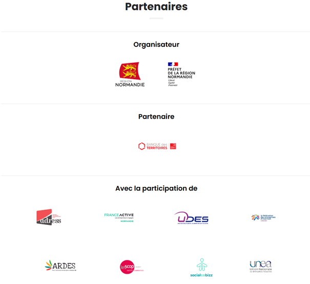 Conférence régionale ESS en Normandie