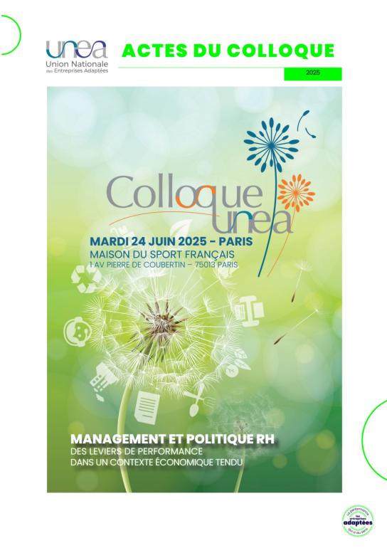 Actes du colloque UNEA 2025