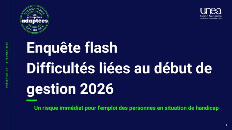 enquête flash UNEA