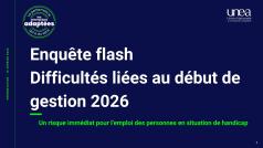 enquête flash UNEA