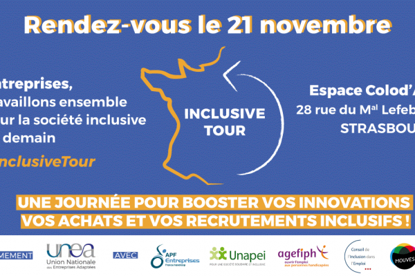 L’inclusive Tour débarque à Strasbourg : inscrivez-vous !