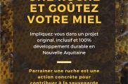 Parrainez une ruche et goûtez votre miel
