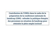 CNH 2026 : les propositions de l’UNEA pour l’emploi inclusif