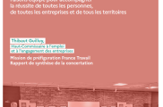 Remise du Rapport de préfiguration de France Travail par Thibaut Guilluy